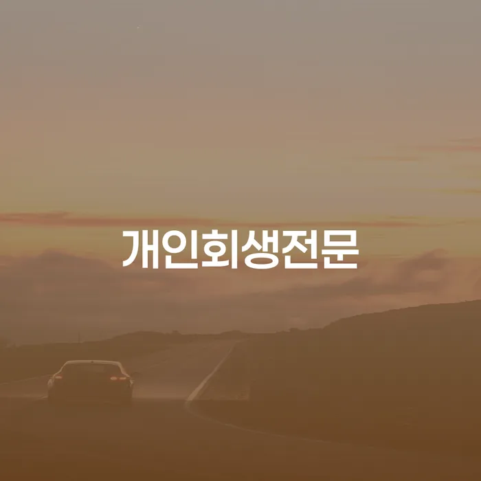 신용카드연체시 빚 합법적인 빠른방법 채무조정제도를 이용